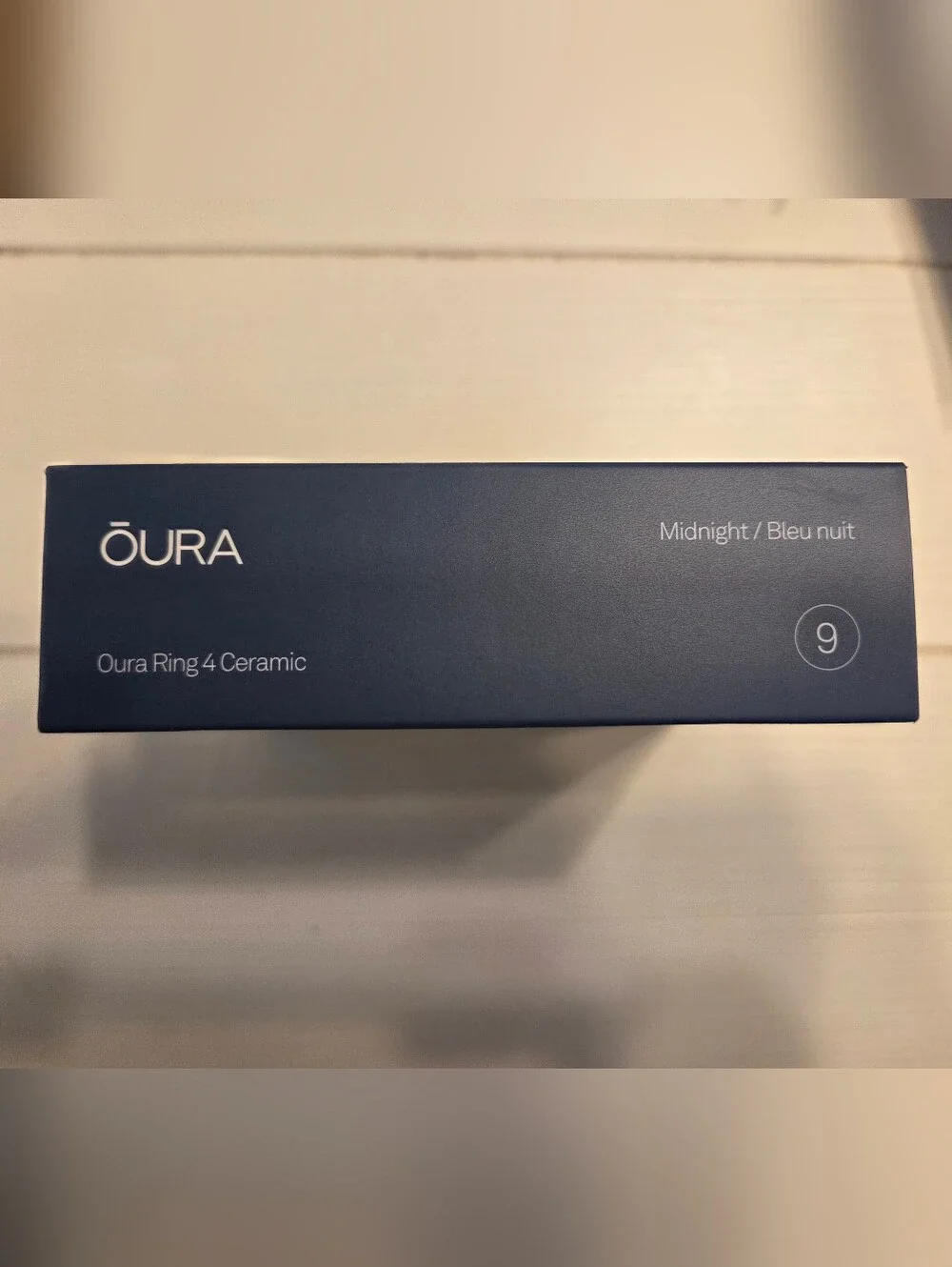 Oura Ring 4 Ceramic - Midnight Blue